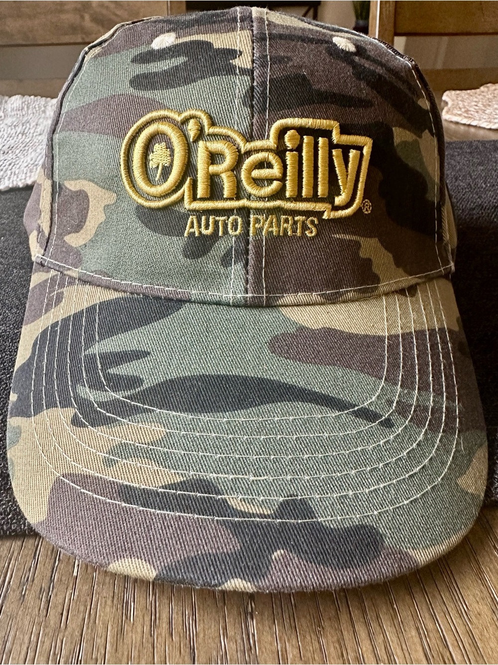 O'Reilly Auto Parts Camo Baseball Cap - Green & Brown